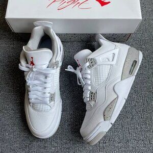 DS Air Jordan 4 Retro 'White Oreo' Men’s Size - Brand New w/ Box